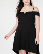 Cold shoulder top dress size 22